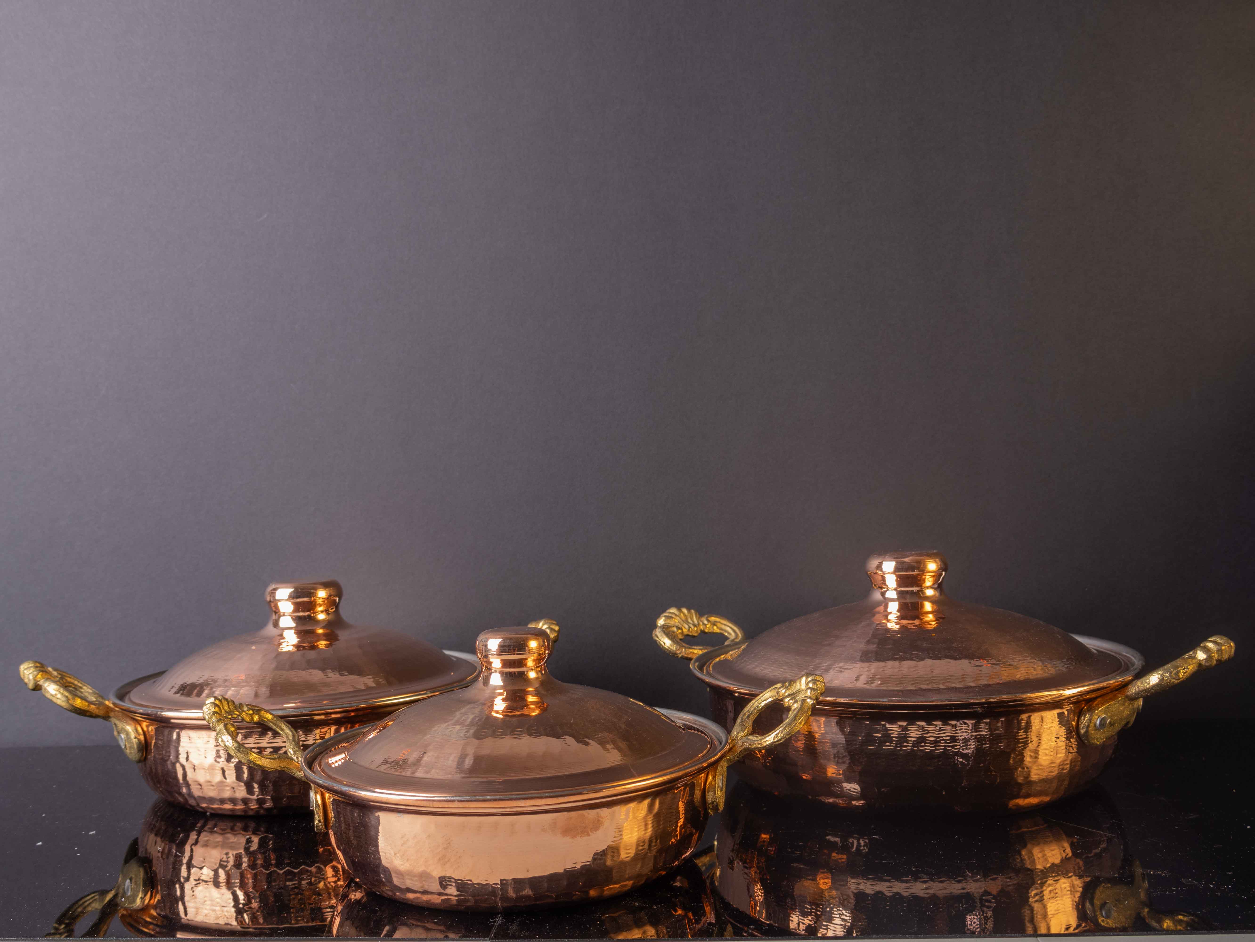 Kayrana - Wholesale Cookware Set - Handmade copper pan set3