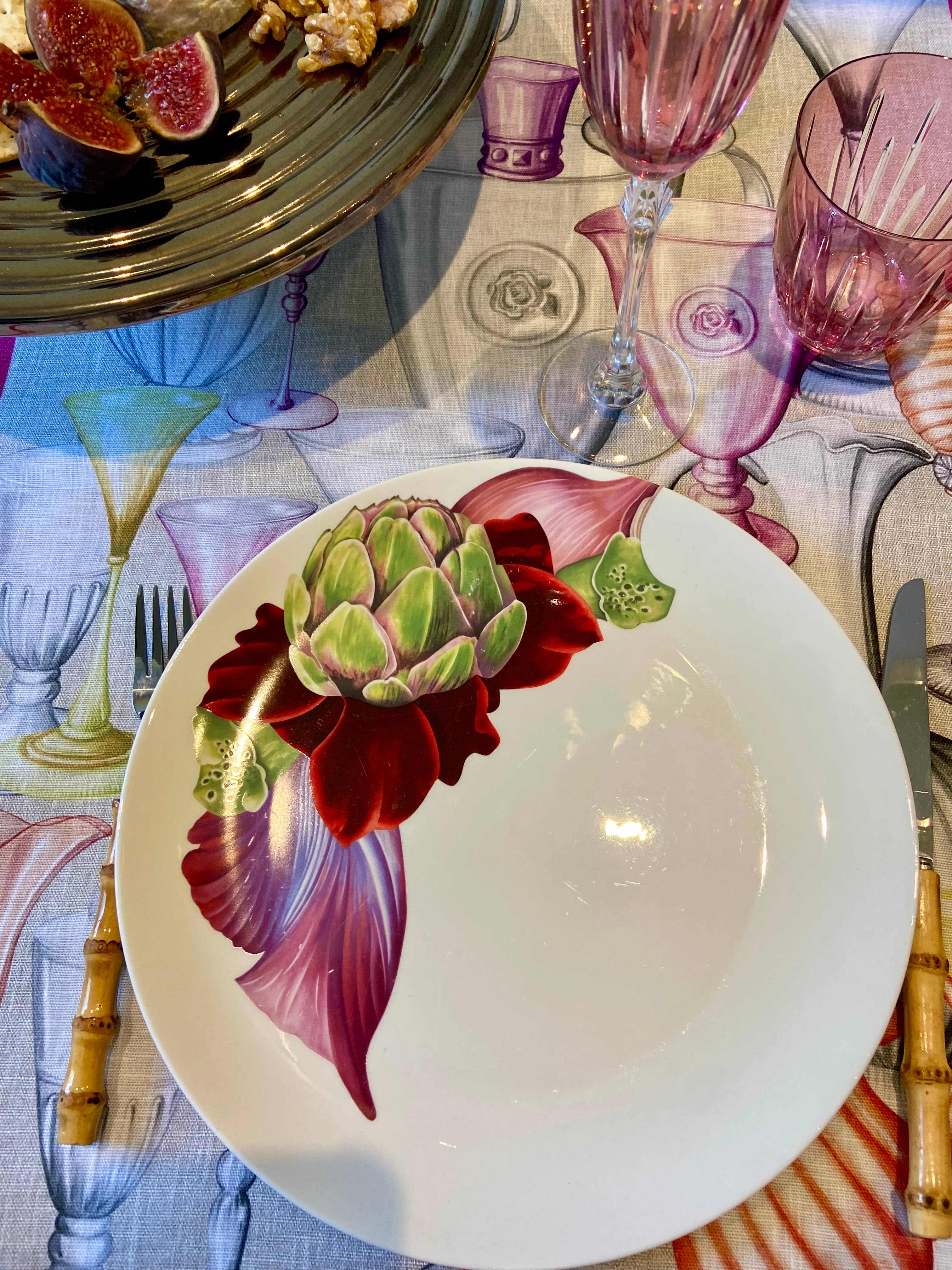 Bordy's - Vendita all'ingrosso Piatto - Botanical Wonders - Set di 4 piatti da cena20