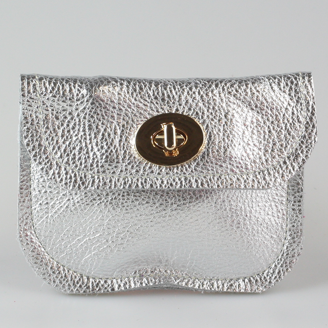 Zina Kao Exclusives - Wholesale Wallet - Women's - The Turnlock Metallic Leather Wallets: 3 sizes!13