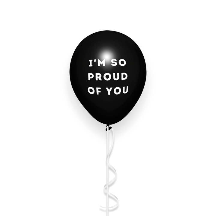 I'm so proud of you balloon | Graduation Balloon | Class of 2022 | Proud Mom | Proud Dad | 2022 Grad | for wholesale by Very Pun Stuff