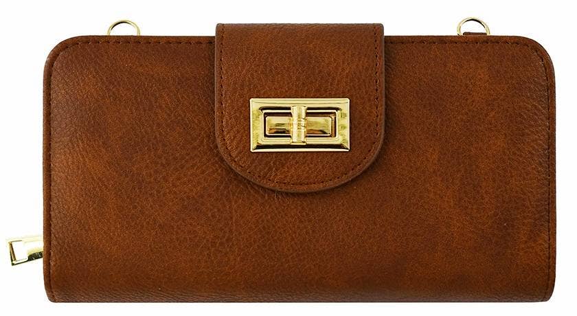 MiMi Wholesale - Wholesale Crossbody Bag - Women's - AD041 Turn Lock Crossbody Wallet11