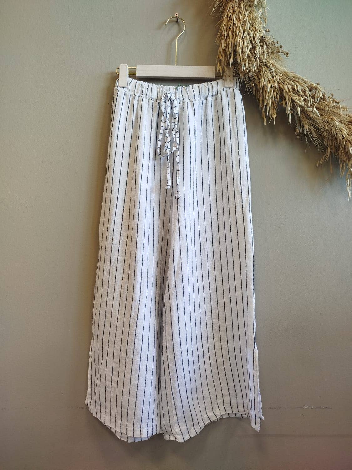 Linos y Textiles - Wholesale Pants - Women's - REF: 63801 100% linen trousers3