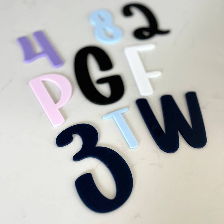 Palmy Pineapple - Wholesale Craft Supplies - Custom Acrylic Letters Numbers and Words For Signs23