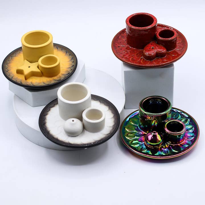 AWGifts Europe - Wholesale Incense Holder - Wholesale Ceramic Palo Santo & Smudge Holders
24