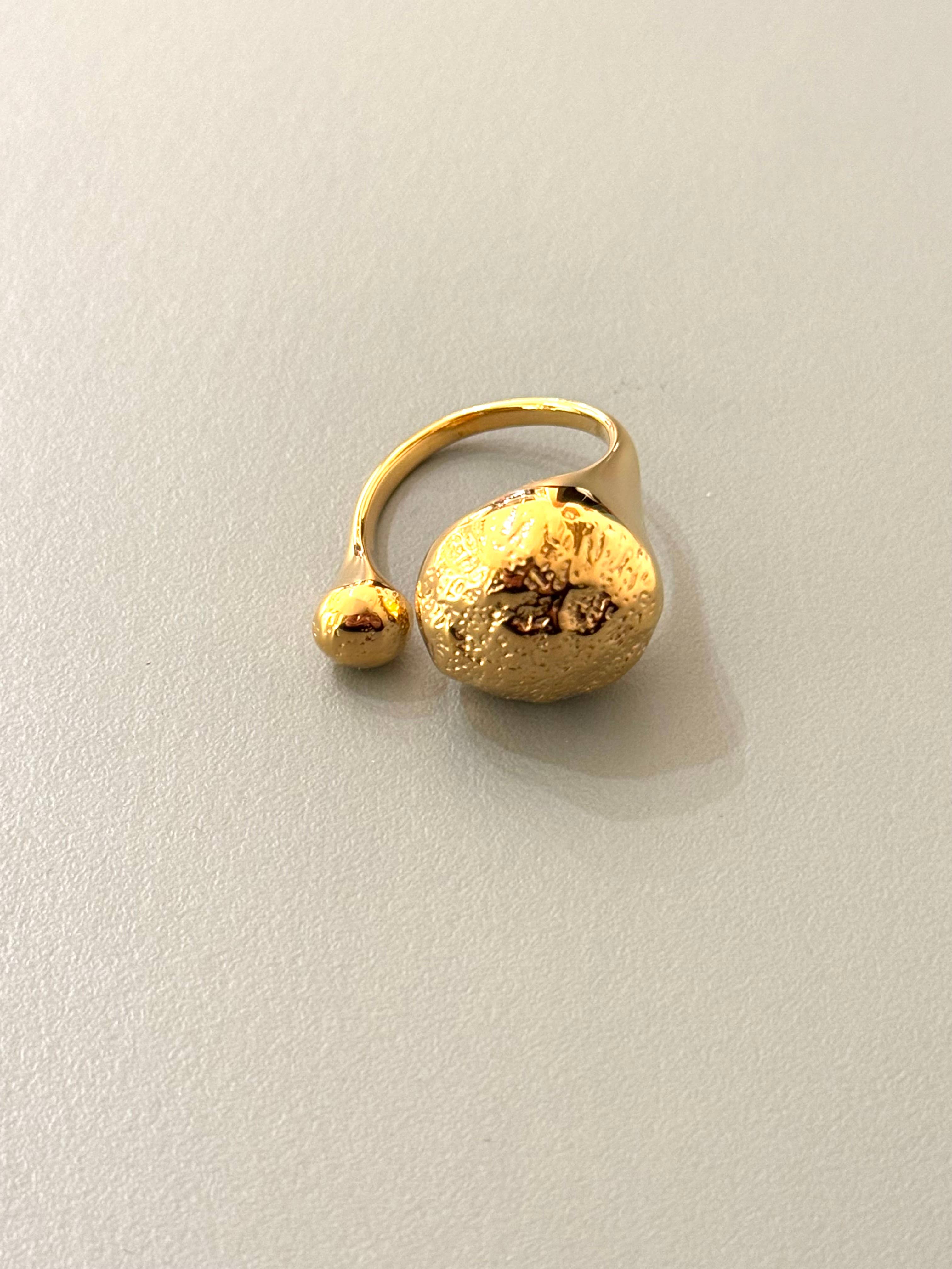 Cassette Barcelona – wholesale Band/stacked ring – Ollie Stainless Steel Adjustable Ring