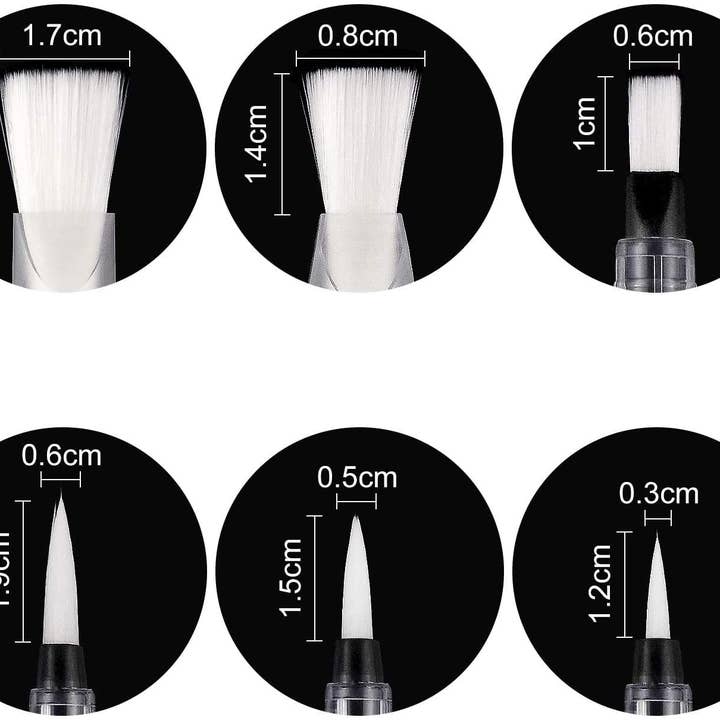 Pixiss - Wholesale Pen - PIXISS Refillable Blending Brushes Set of 64