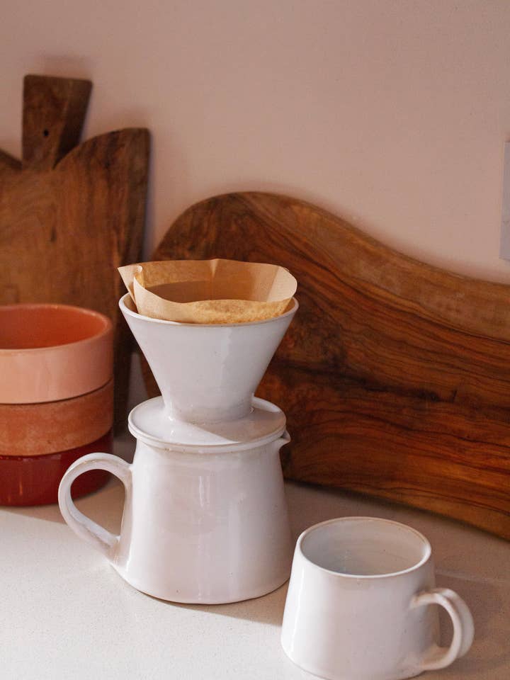 Ceramic Taper Coffee Mug for wholesale by Calico Collective