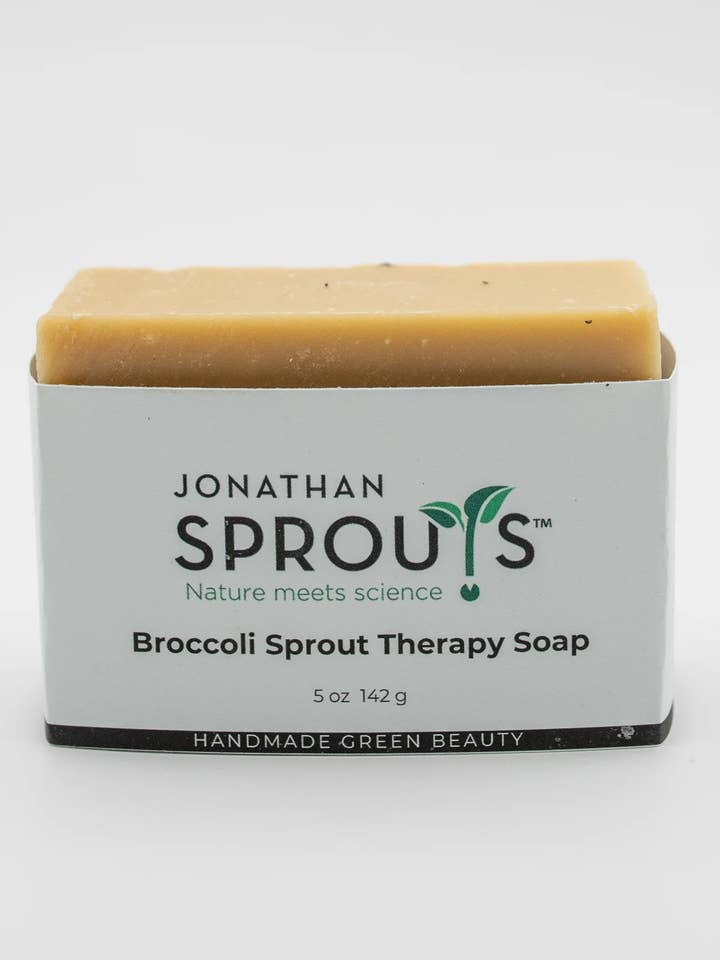 Broccoli Sprout Therapy Soap for wholesale by Jonathan Sprouts
