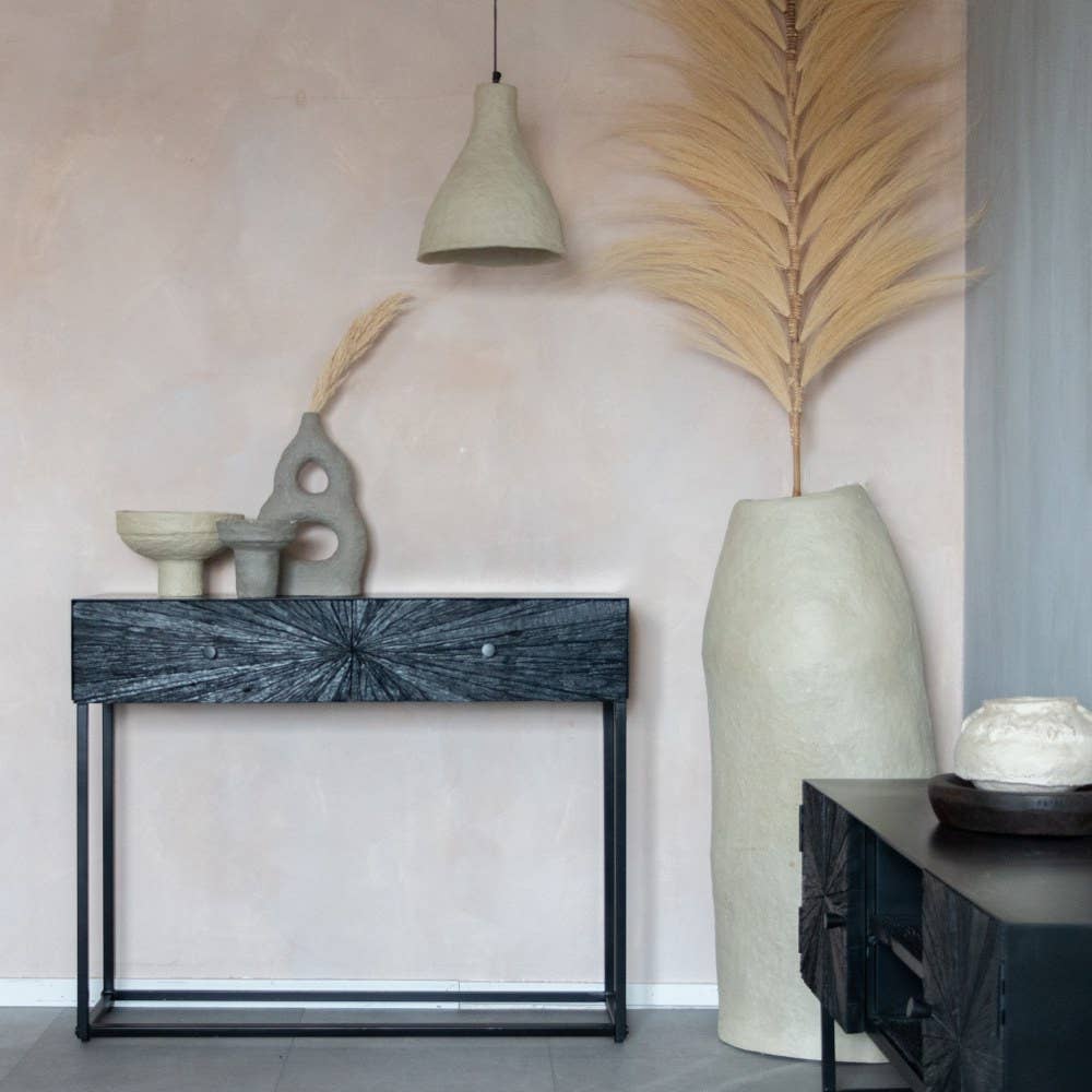 EARTHWARE - Vendita all'ingrosso Lampada da scrivania/d'accento - Lampada a sospensione Myoko in cartapesta2