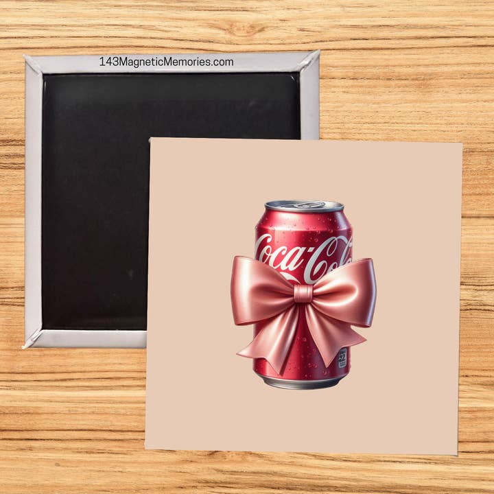 COCA COLA CAN - 2.5" MAGNET for wholesale by 143 Magnetic Memories