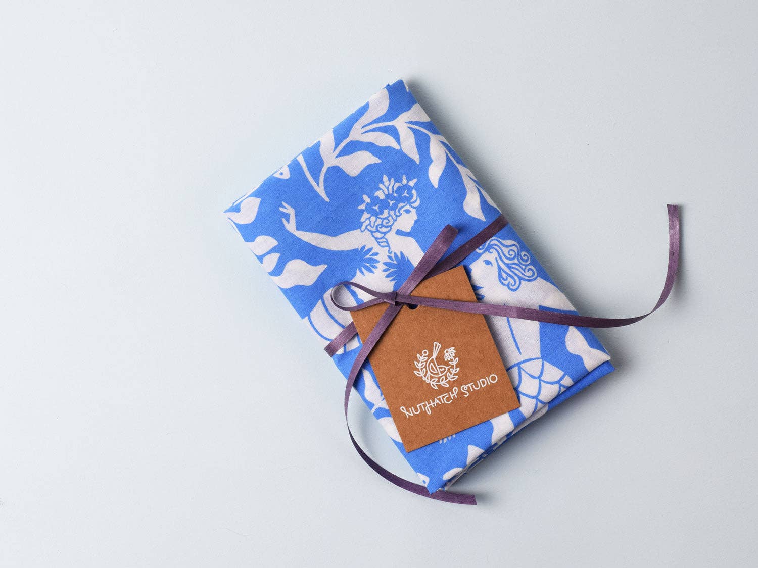 Nuthatch Studio - Wholesale Bandana - Women's - Cerulean Mermaid Bandana8