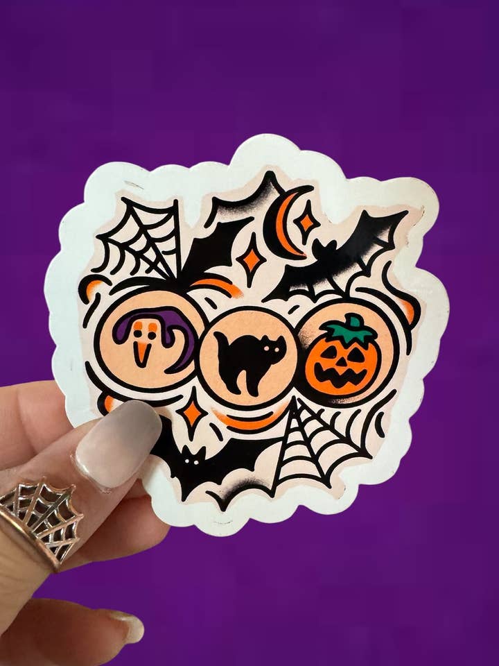 Halloween Cookies Sticker for wholesale by Zombie Lounge Bootique