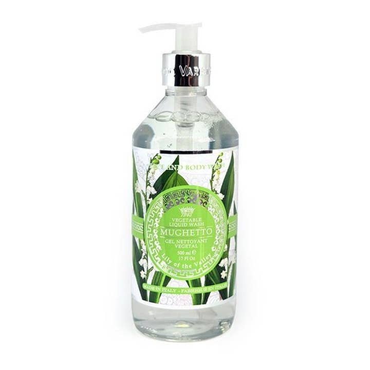Lily of the Valley vloeibare hand- en douchezeep voor wholesale door Saponificio Varesino 1945