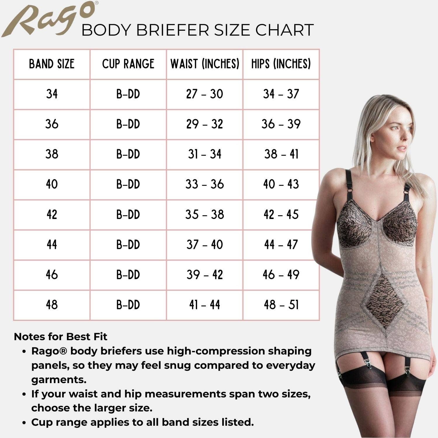 Mocha Black Style 9357 | Body Briefer Extra Firm Shaping  - Mocha/Black for wholesale on Faire6