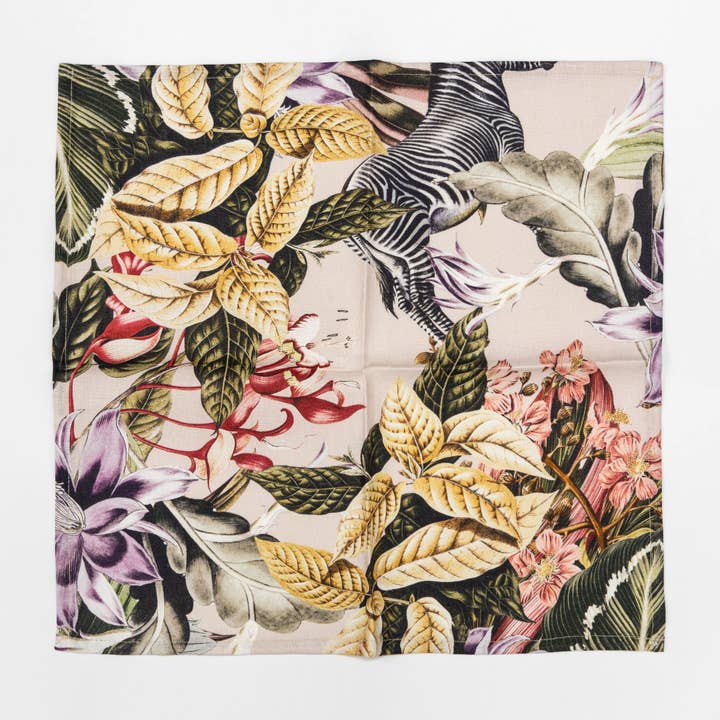 Vito Nesta Grand Tour - Wholesale Dinner & Cloth Napkin - Animalia linen napkins set of 82