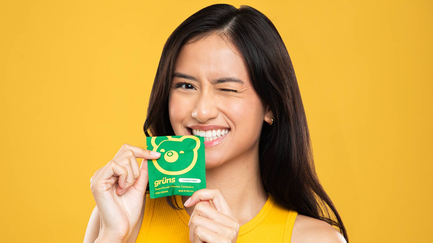 Grüns – wholesale Oralt tillskott/Vitamin – Grüns Vuxen Sockerfria Superfood Greens Gummies, 14 Portioner5