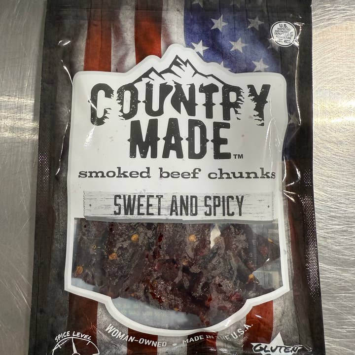 Sweet & Spicy Jerky for wholesale by Country Made