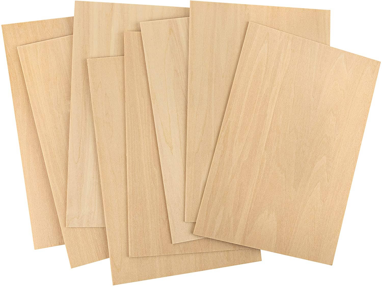 Hammont - Wholesale Craft Supplies - Basswood Sheets 12X8X1/16 8 Pack3
