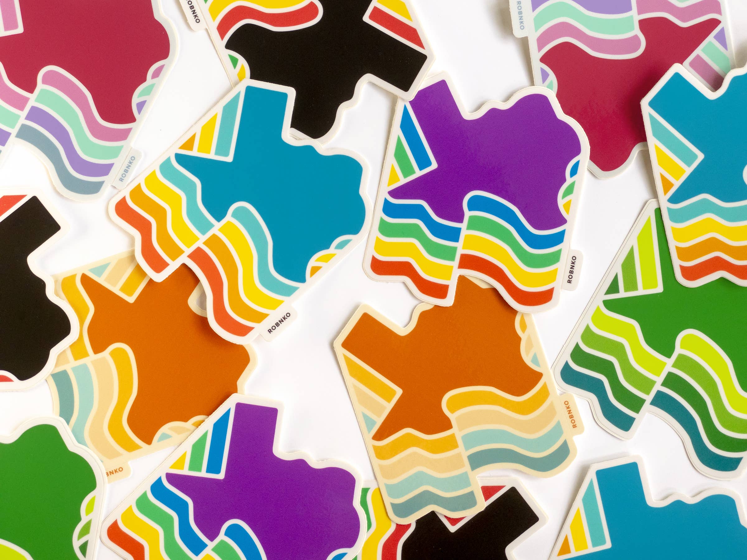 ROBNKO - Wholesale Sticker - Texas Vibes Sticker1