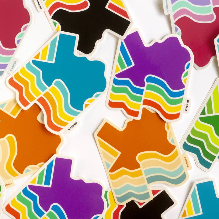 ROBNKO - Wholesale Sticker - Texas Vibes Sticker1