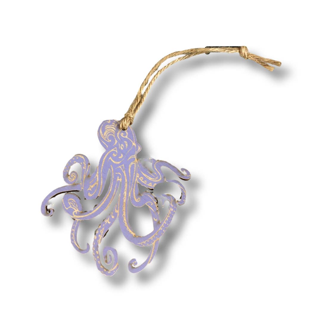 Mermaid of Hilton Head - Vendita all'ingrosso Decorazione - Decorazioni di Natale in legno con tema vita marina e oceano9