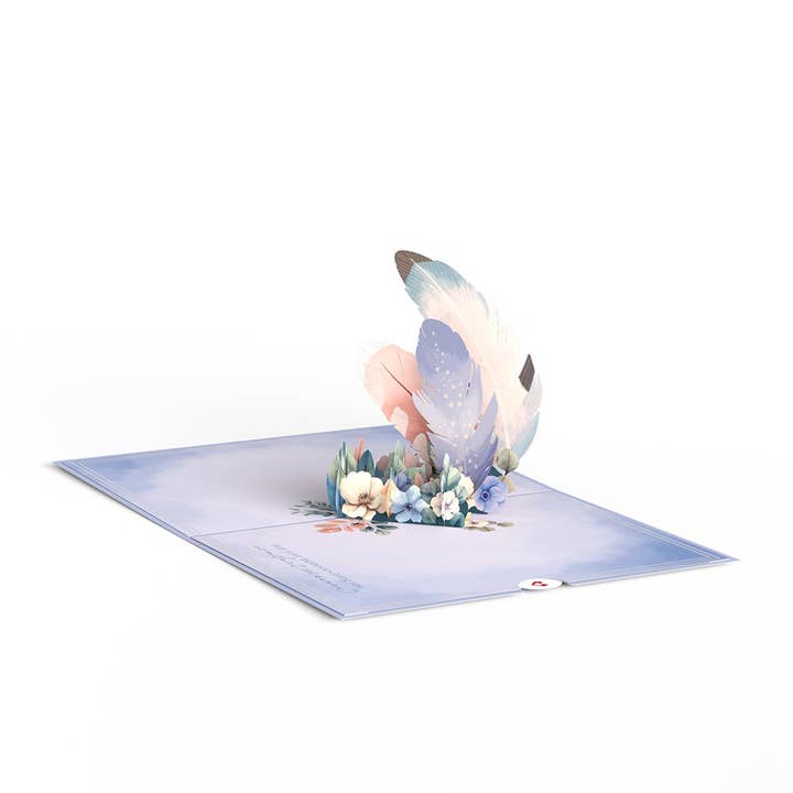 Lovepop Cards - Wholesale Sympathy Card - Nothing Loved Is Ever Lost Sympathy 5''x7'' Card