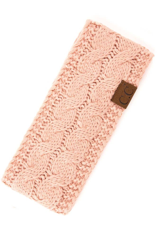 Hana - Wholesale Fashion Headband - Women's - C.C Cable Knit Solid Headband17