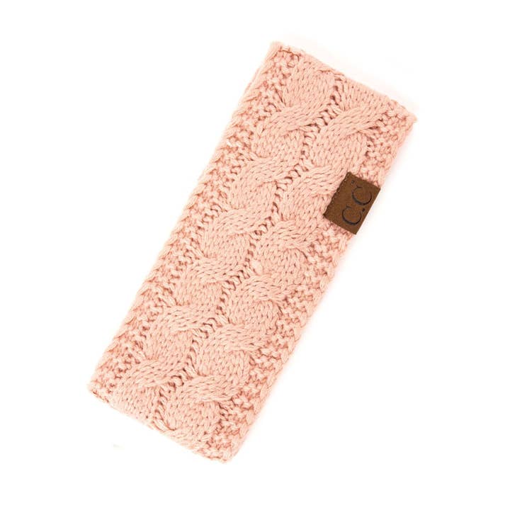 Hana - Wholesale Fashion Headband - Women's - C.C Cable Knit Solid Headband17