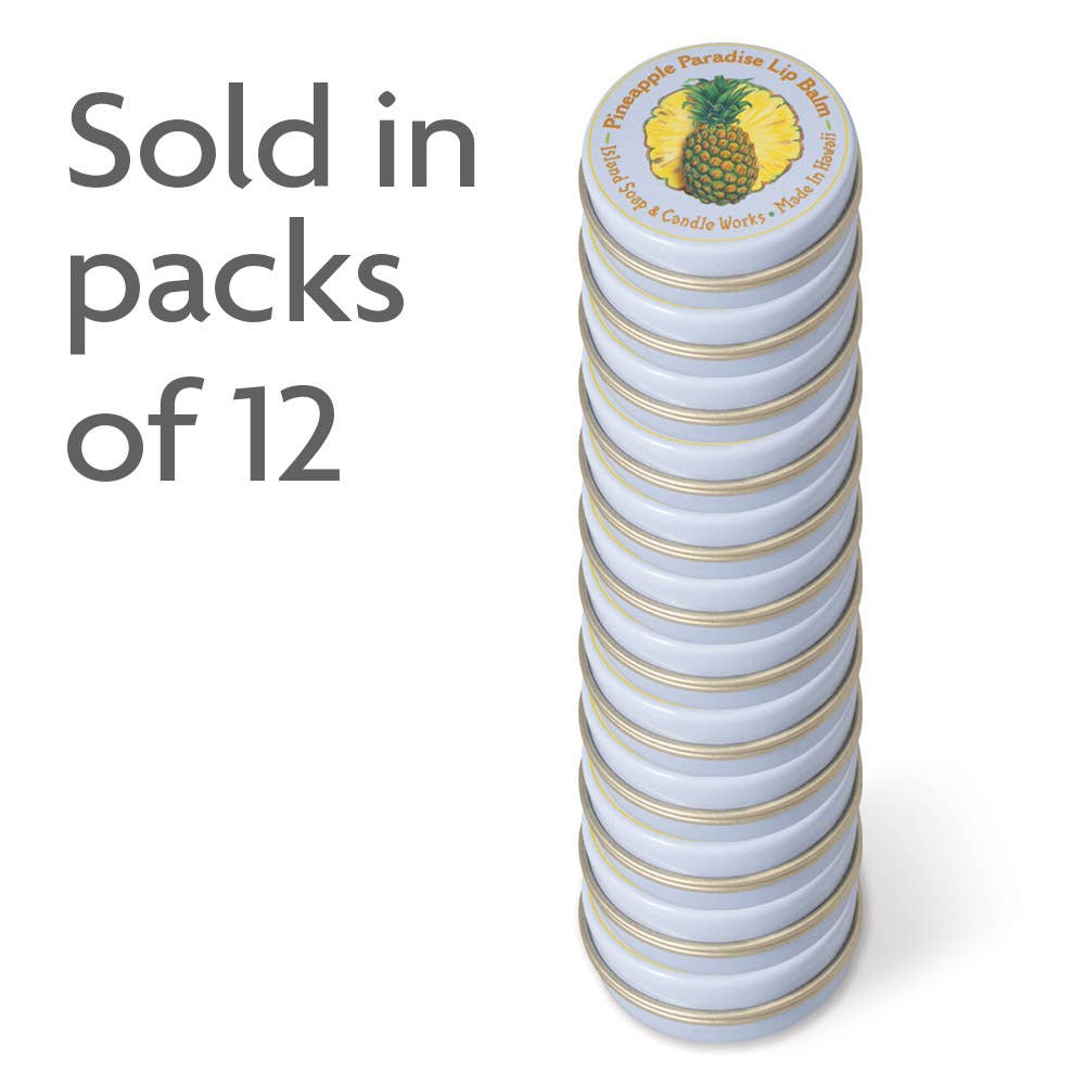 Island Soap & Candle Works - Wholesale Lip Balm - Pineapple Paradise Lip Balm4