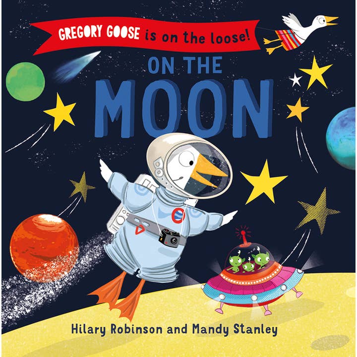 EDC Publishing - Wholesale Book - Kids - Gregory Goose Is on the Loose! On the Moon