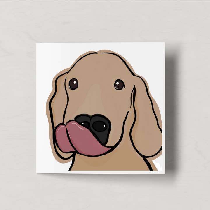 Grandi baci - Golden Retriever per la vendita all'ingrosso da parte di FloofAndFlump Designs