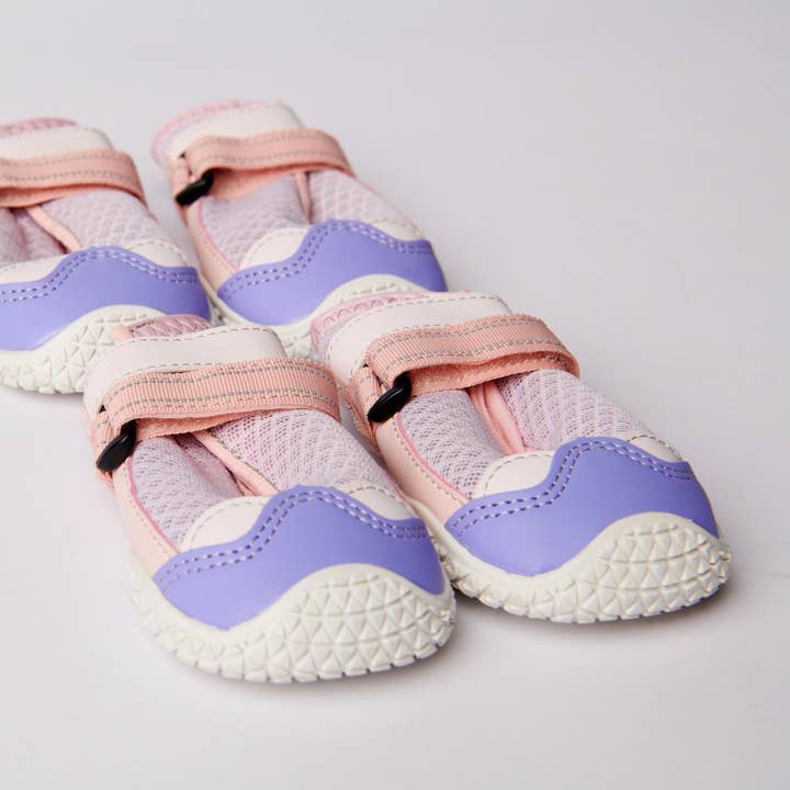 Spark Paws - Wholesale Potenbalsem - Spark Paws hondenlaarsjes tegen hete ondergrond - roze en paars5