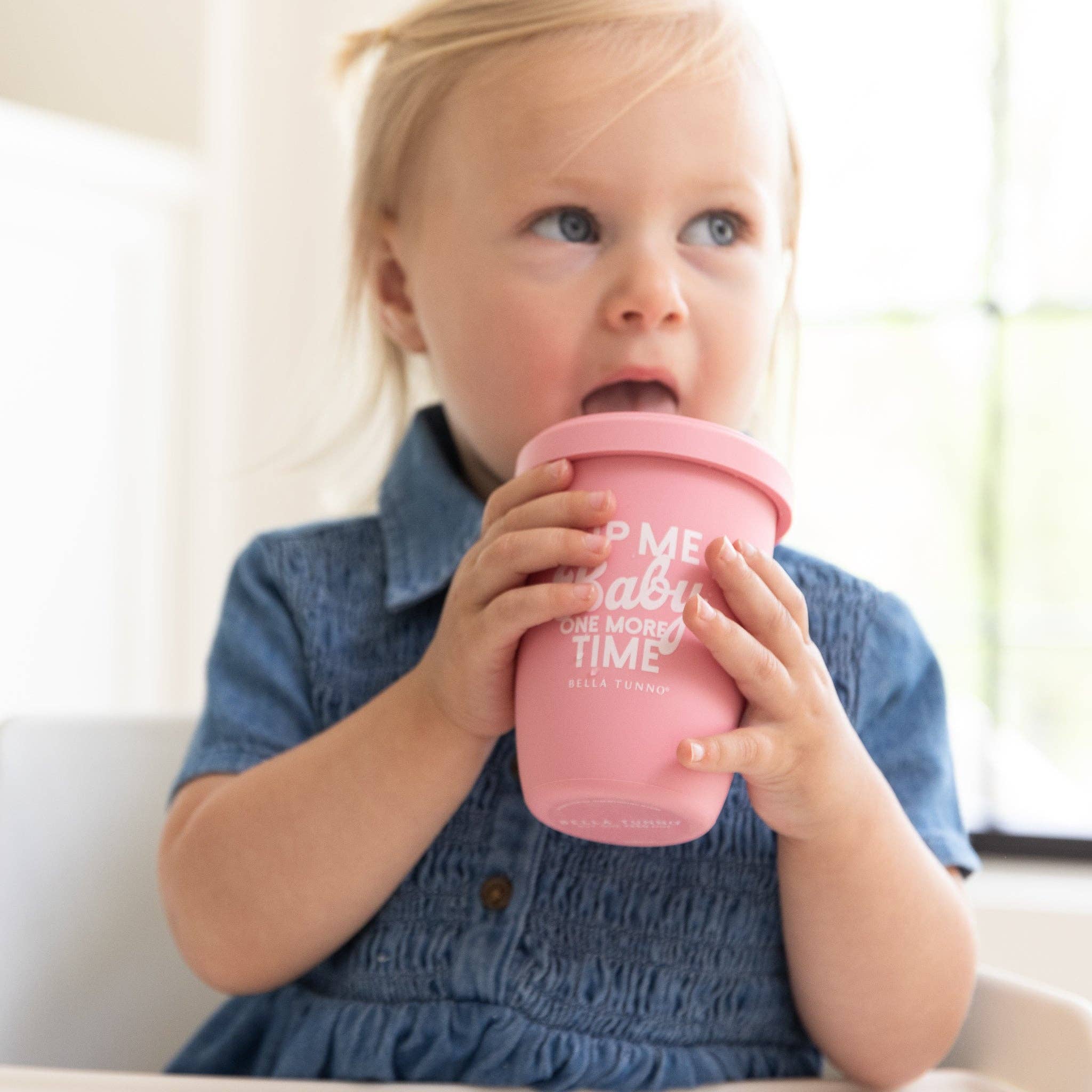 Pink Sip Me Baby Happy Sippy Cup for wholesale on Faire5