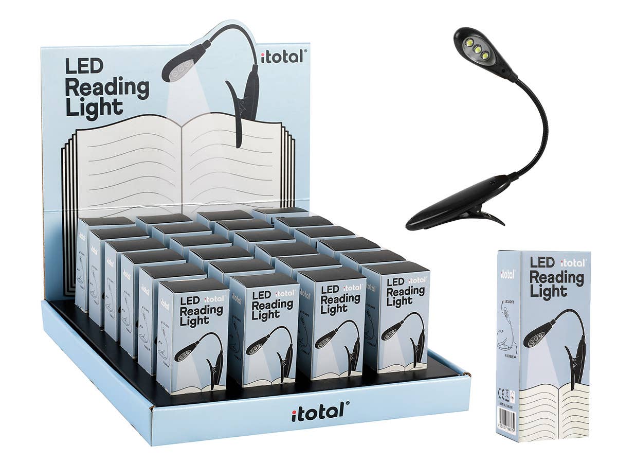 I-Total, I-Drink – Luz de leitura por atacado – Clipe de Leitura Luz - Monitor 24 Pcs0