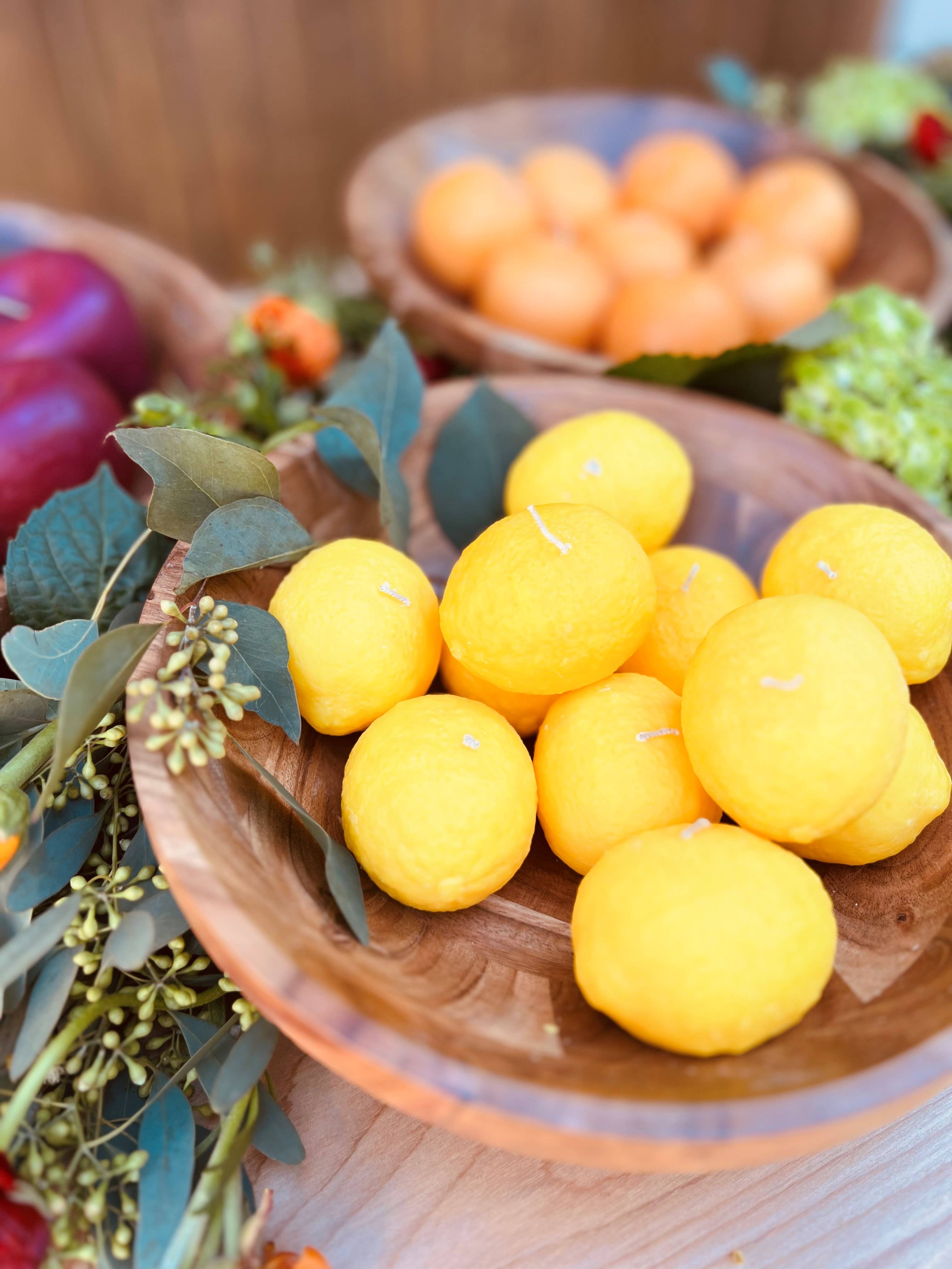 Pixie Candle Studio - Wholesale Novelty Candle - Lemon shaped Candle-Garden Collection4