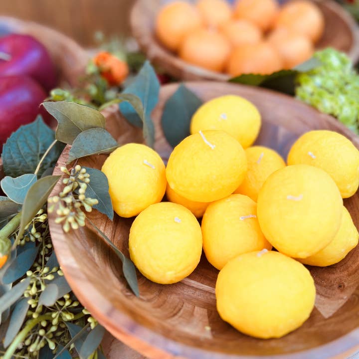 Pixie Candle Studio - Wholesale Novelty candle - Lemon shaped Candle-Garden Collection4