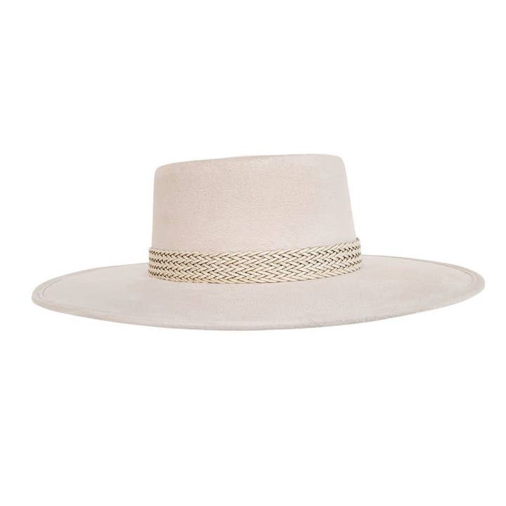 Beige LALA Women's Telescope Crown Hat for wholesale on Faire6