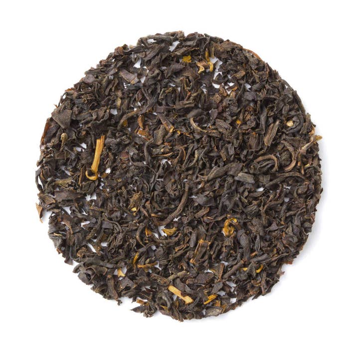 Heavenly Tea Leaves - Wholesale Loose Tea - Organic Assam, Clear Top Loose Leaf Black Tea Tin1