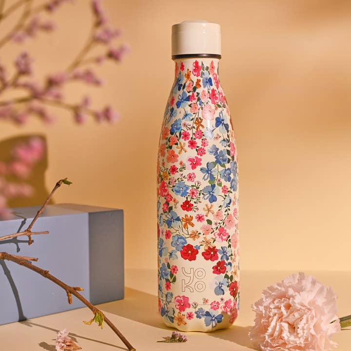 YOKO DESIGN - Wholesale Water Bottle - Insulated Bottle 500 ml- Giverny1