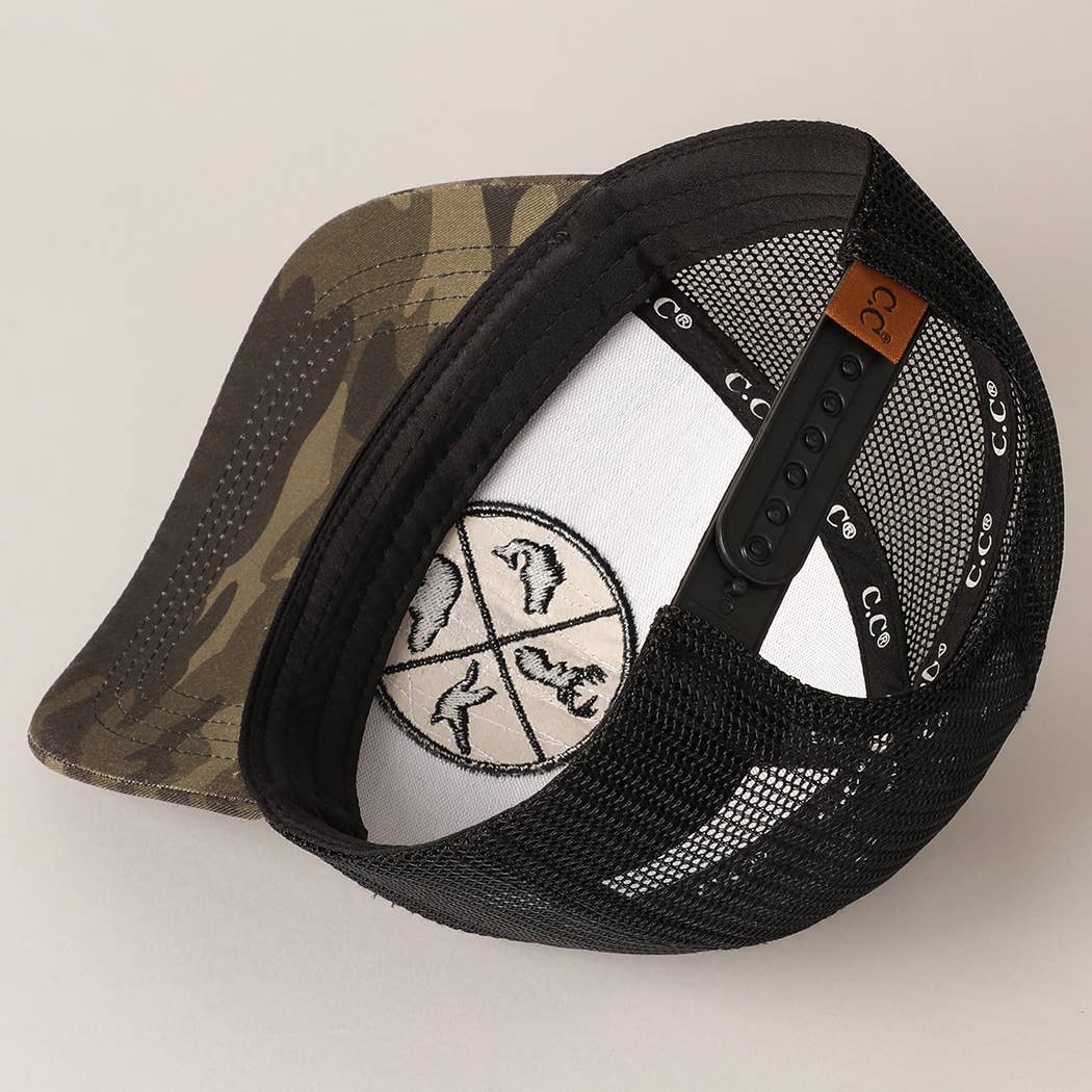 Fashion City - Wholesale Trucker pet - Heren - ANIMALS baseballpet met geborduurde patch voor heren met mesh-achterkant13