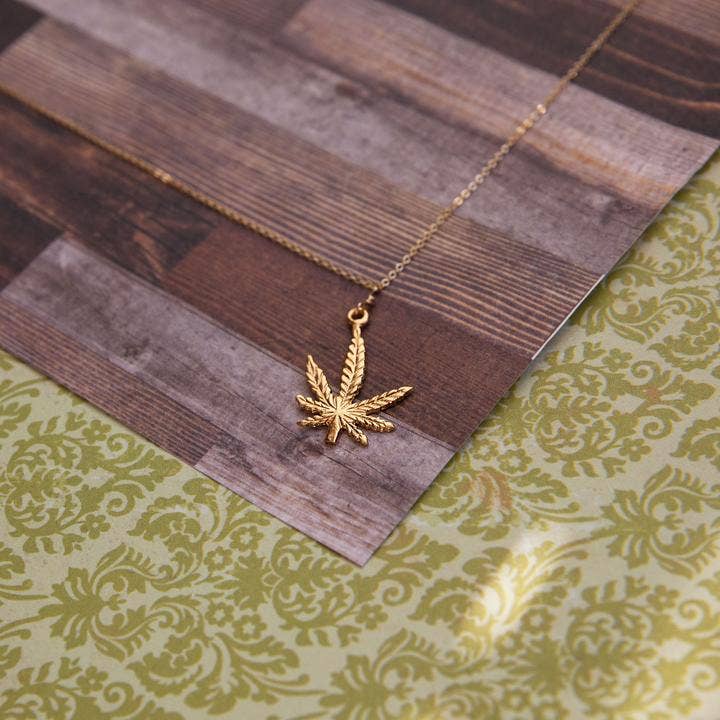 Cannabis Cutie Necklace for wholesale by Rafia