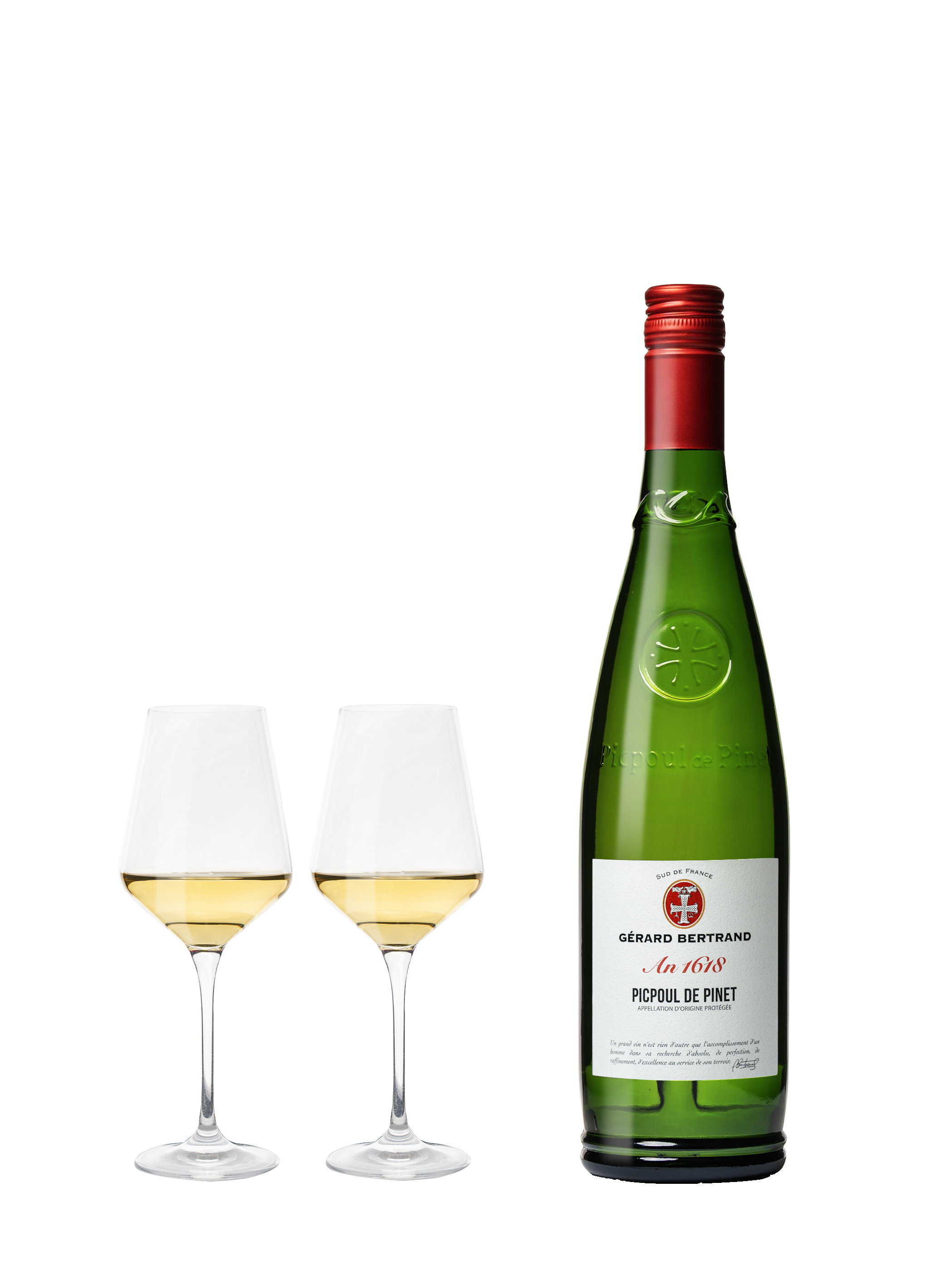 Gérard Bertrand - Wholesale White Wine - Heritage "Year 1618" Picpoul de Pinet 2023 75cl1