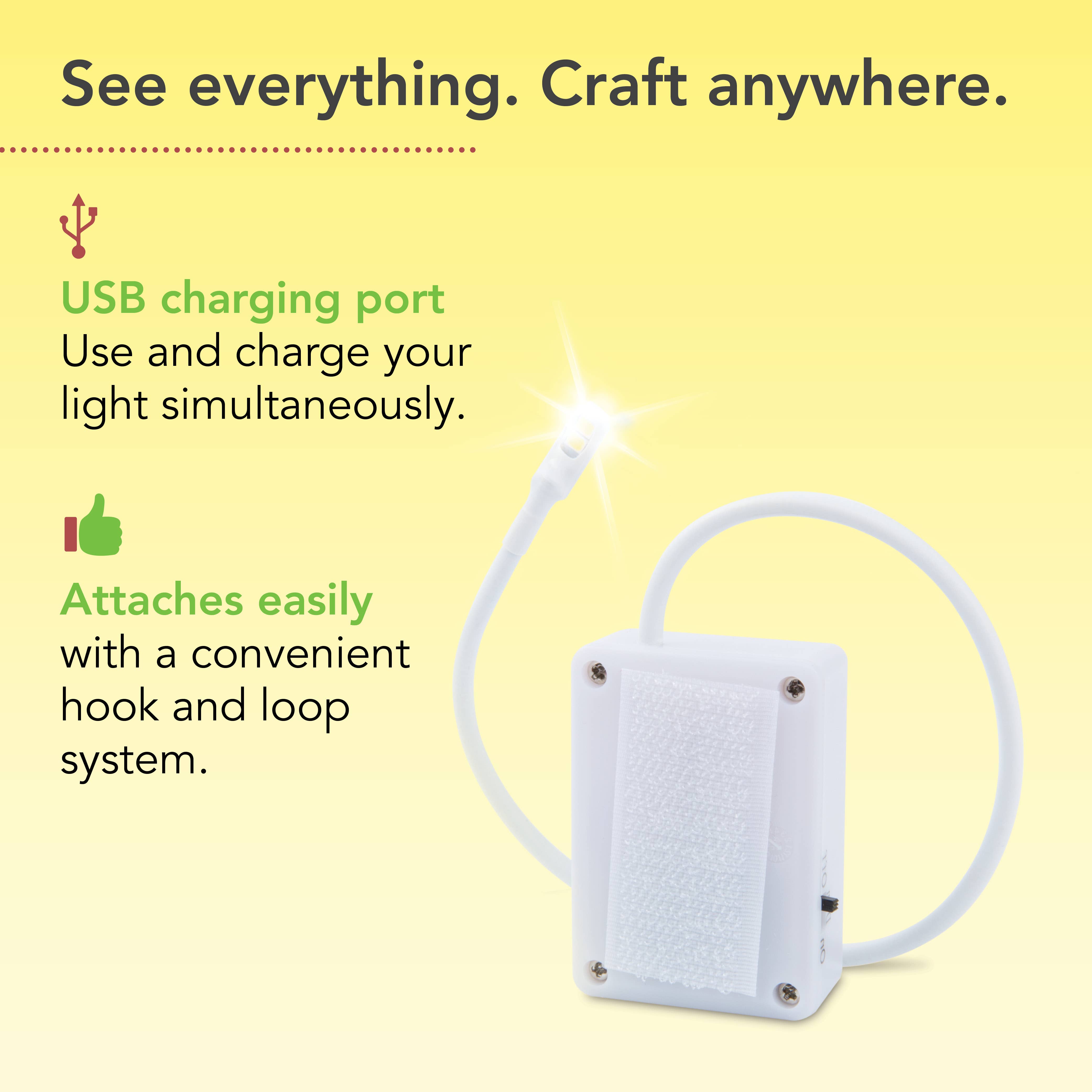 ViviLux LED Lights Magnifiers Lasers – wholesale String lights – Cordless 1200 Lumens LED Craft & Sewing Light, Adjustable3