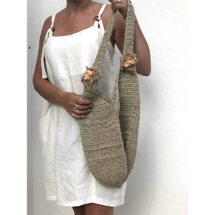 Hemp Horizon – wholesale Tote bag – Women's – Knitted hemp bag