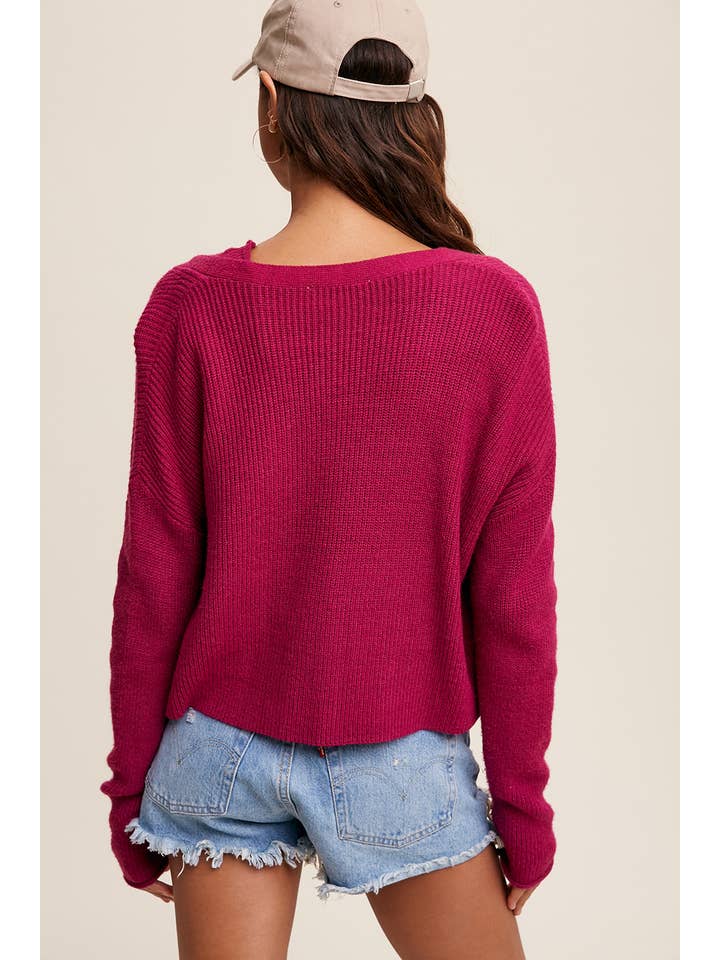 Listicle – Engroshandel Overdelssæt – til kvinder – Ribstrikket Cardigan Sæt LWSET0056