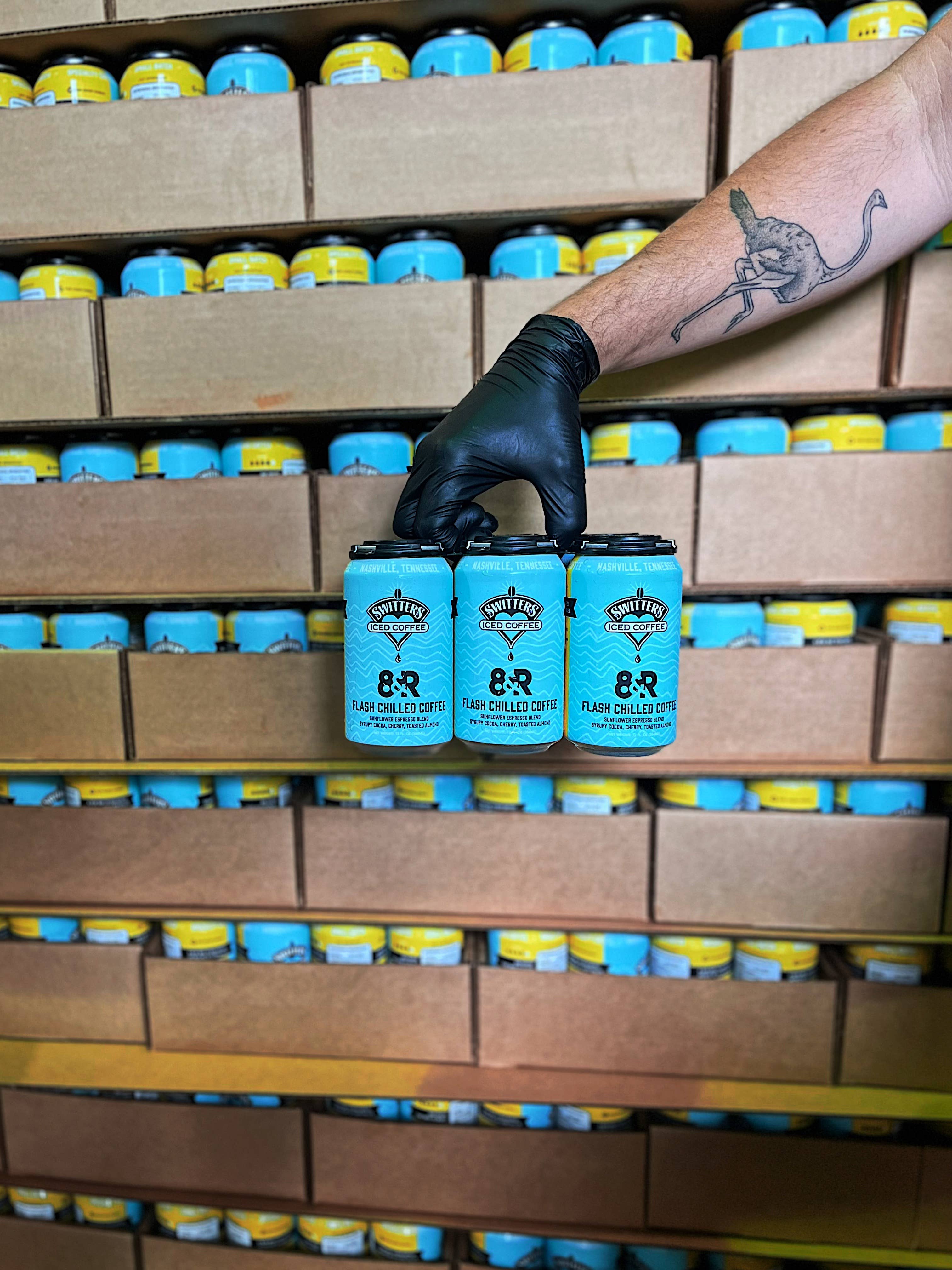 Switters Iced Coffee - Wholesale Iced Coffee/Cold Brew - Nitro Iced Coffee - 8th & Roast Collaboration (12oz)5