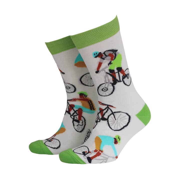 Smiling Faces – wholesale Socks – Men's – Mountain Bikes- Men's Welsh Bamboo Socks0