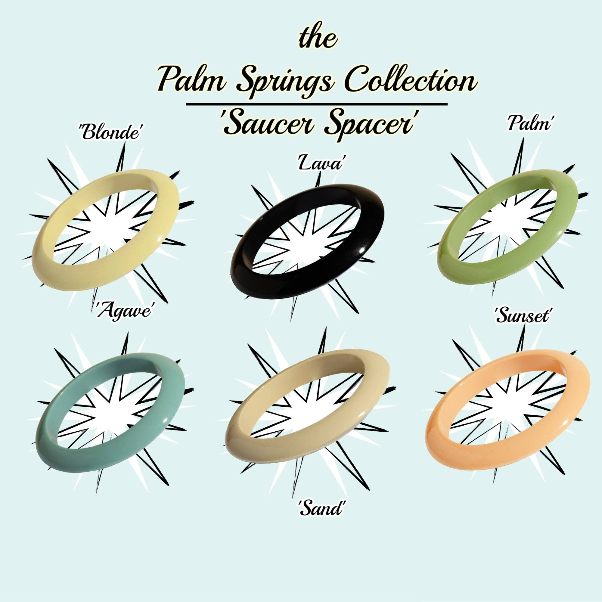 Lucky Lou Shoes - Wholesale Bangle Bracelet - the NEW Palm Springs Bangle Collection - the Saucer Spacer9