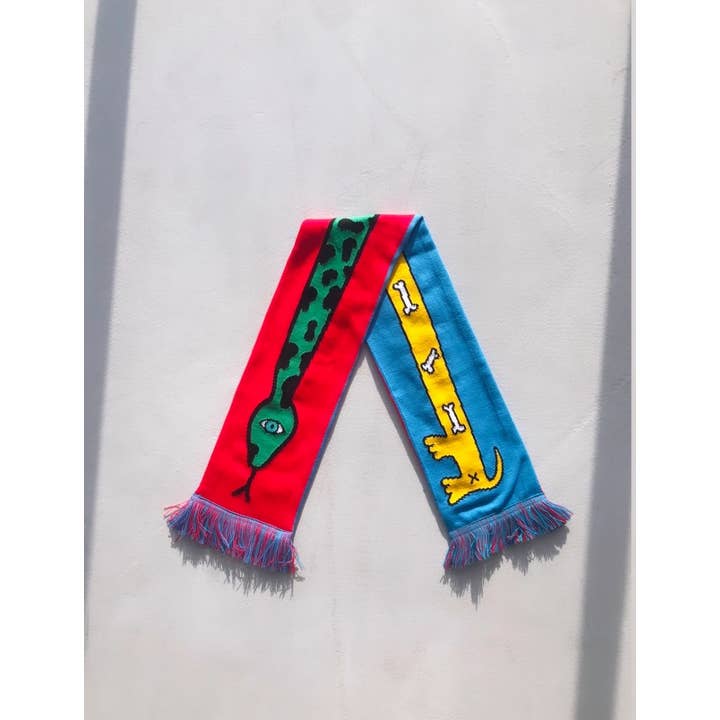 Multicolored Snake-Dog Scarf for wholesale on Faire1