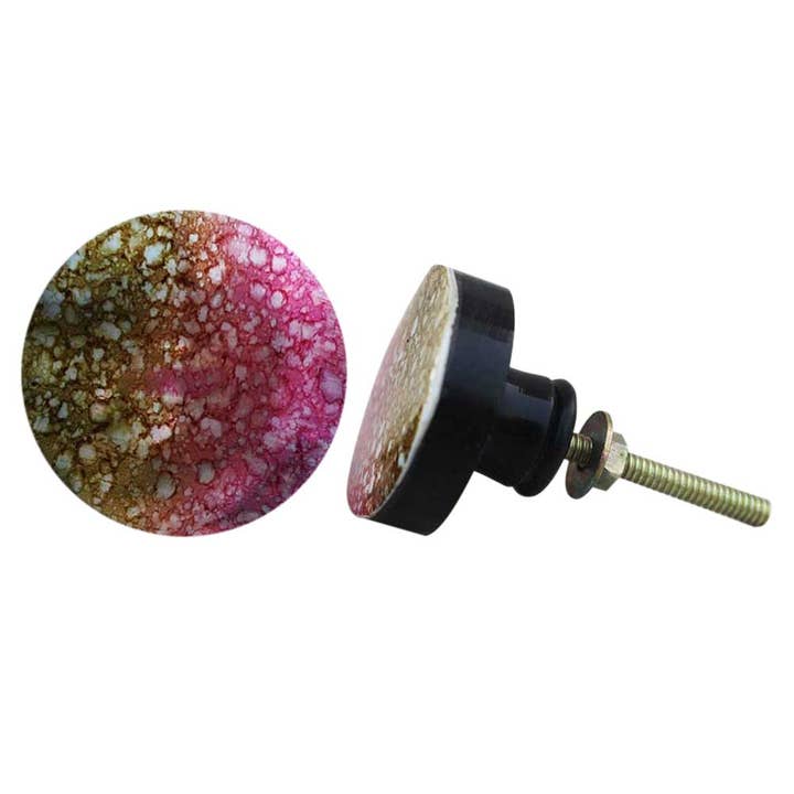 Puxadores de gaveta decorativos com bolhas de 24 peças com maçanetas Boho por atacado de Daana Paani LLC